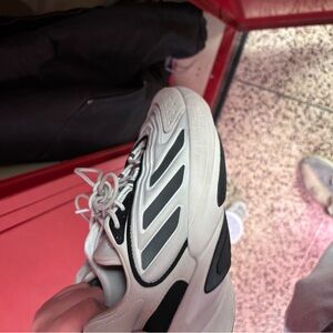 Adidas White and Black Sneakers